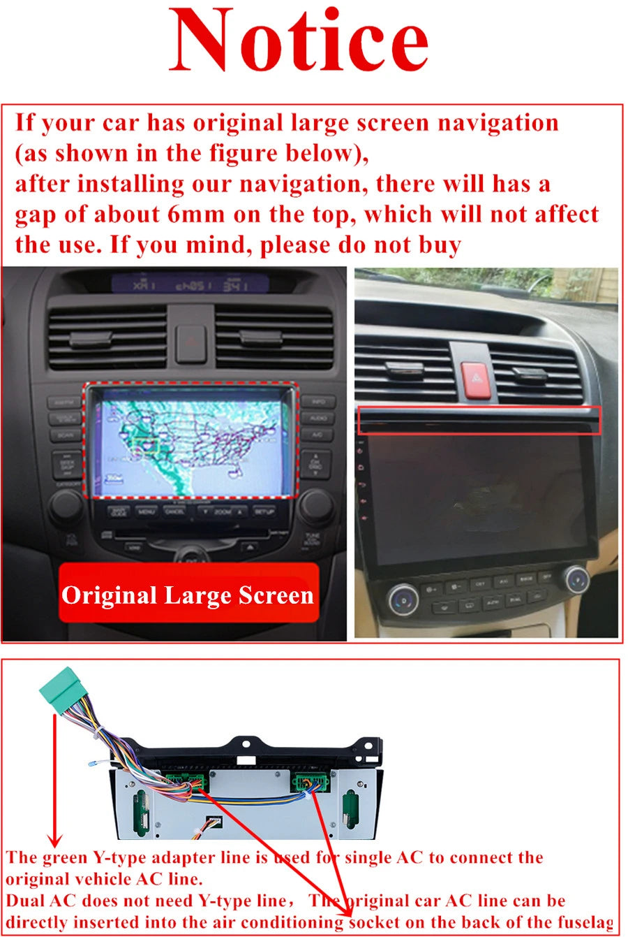 LED Interior Light Kit for Honda 2003-2007 - Canbus Error-Free Interior Bulbs