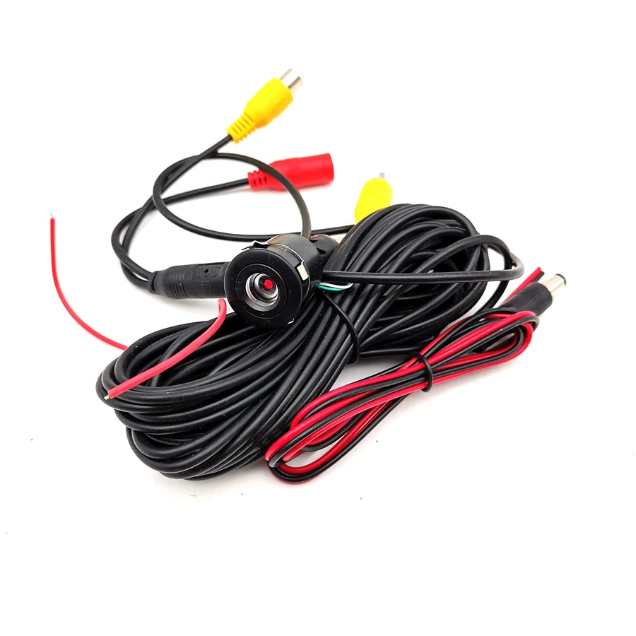 18.5mm Hole Car Vehicle Rearview Front Side View Rear View Camera with Mirror Image