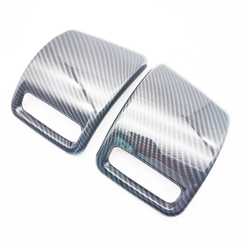 Carbon Fiber Style Rear Tail Light Cover Decoration For Dodge Ram 1500 2019-2021