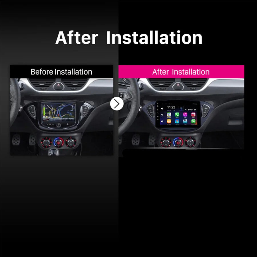 8" Car Stereo GPS Unit Player Android 10.0 1+16GB For Opel Corsa 2015-2019 for Opel Adam 2