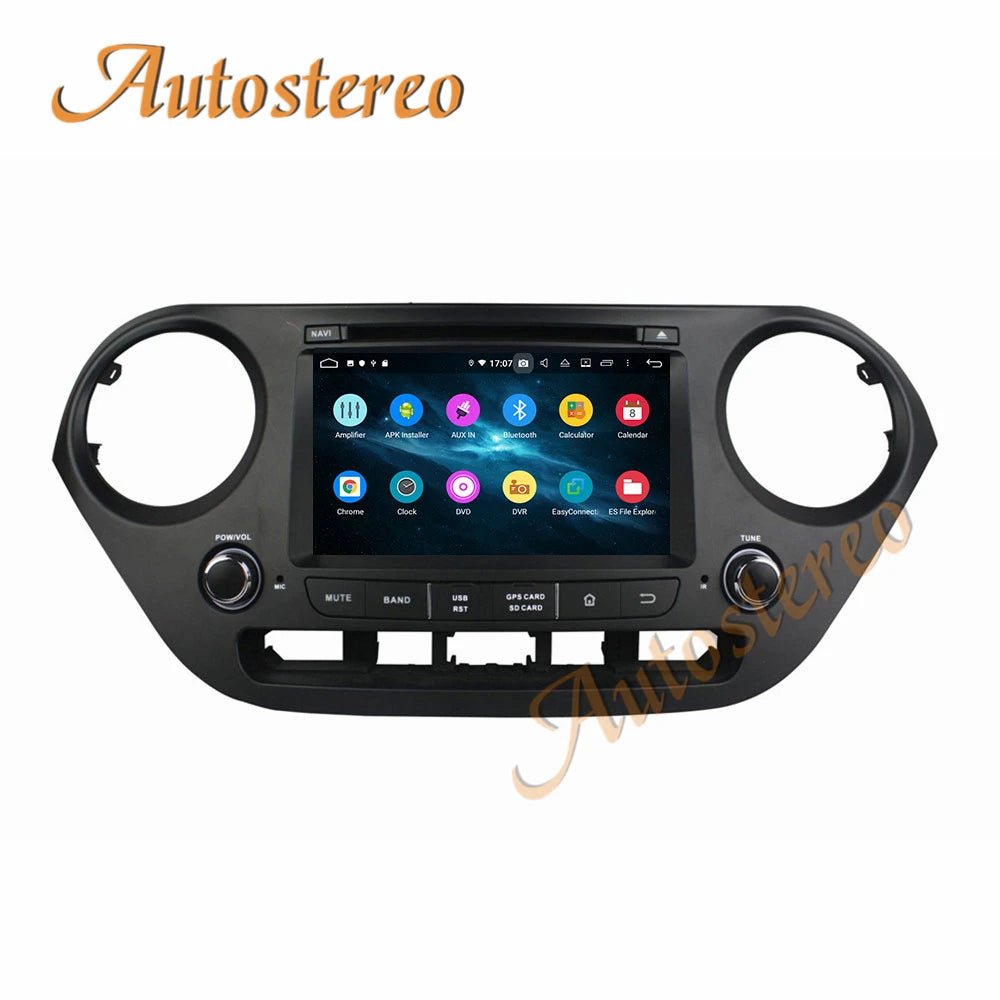 Car DVD Player Android 13 Carplay GPS Navigation For Hyundai i10 2013-2018 Auto Radio Ster