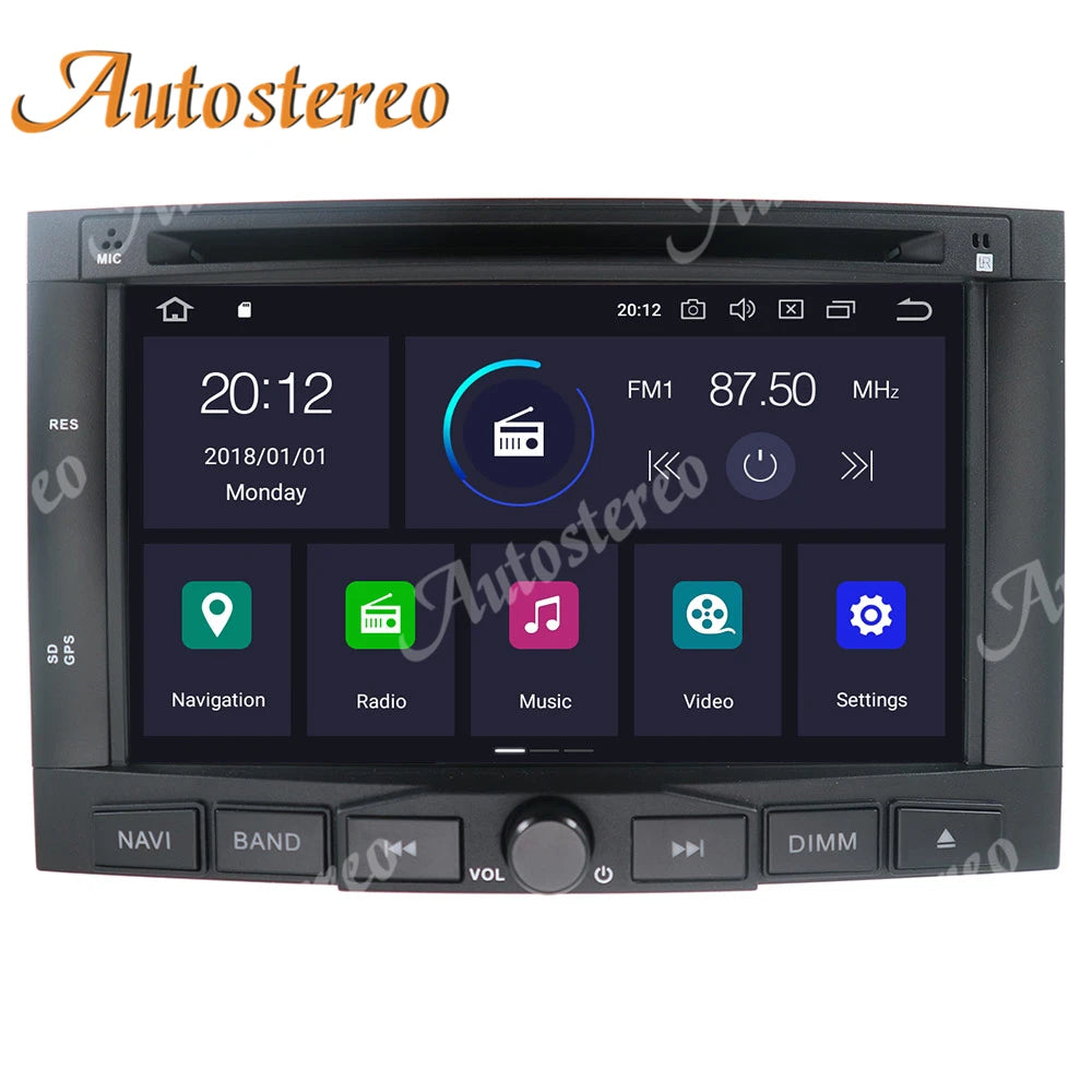 Android 13 Carplay Car Multimedia Player GPS Navigation for PEUGEOT 3008 Peugeot 5008 2009
