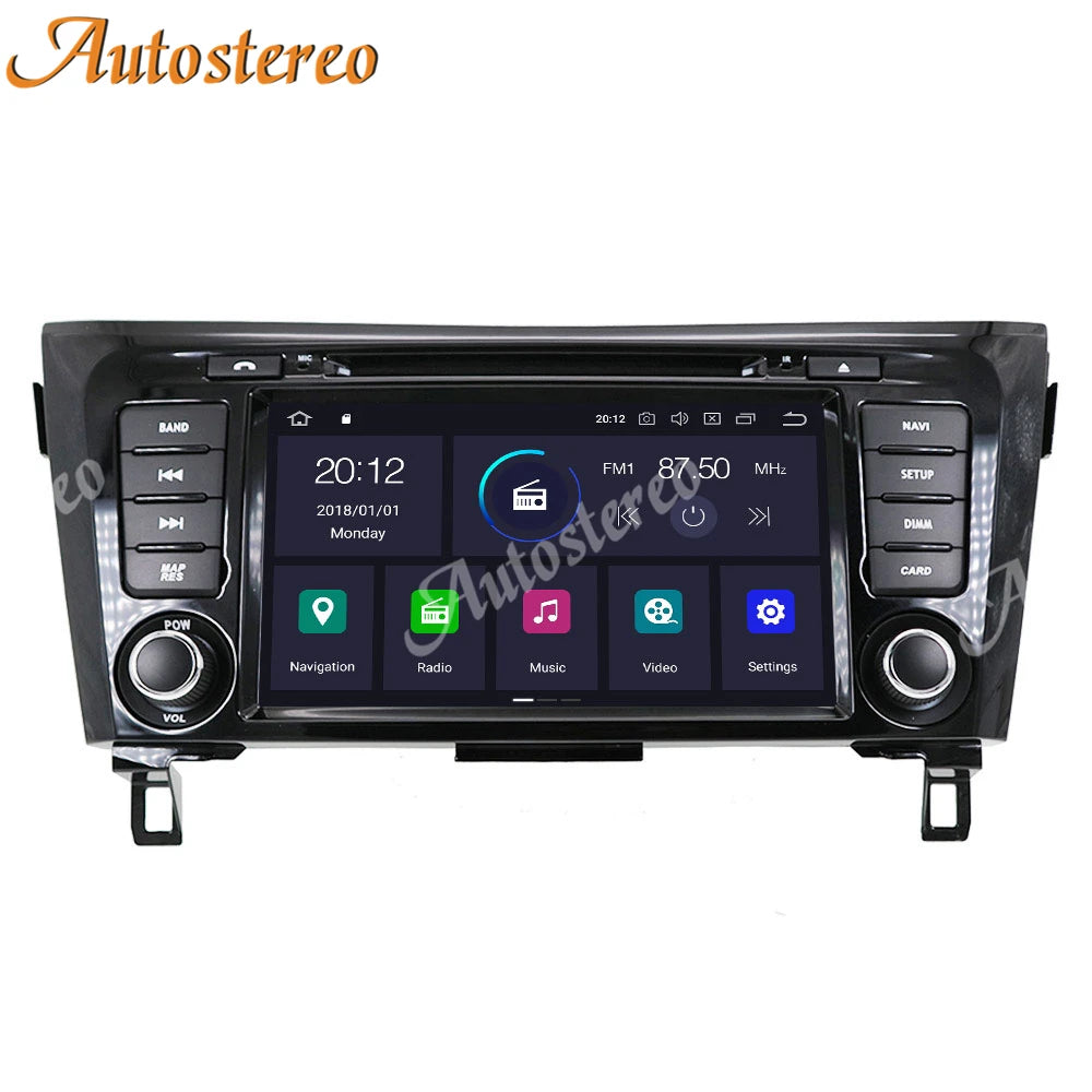 Android 12 64GB Car Radio GPS Navigation Head Unit For Nissan X-TRAIL/Qashqai 2014+ Auto S