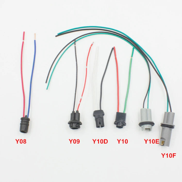 10-90pc LED Bulb Socket T10 LED W5W 194 Lamp Base Socket Cable Wire Harness Relay for Turn