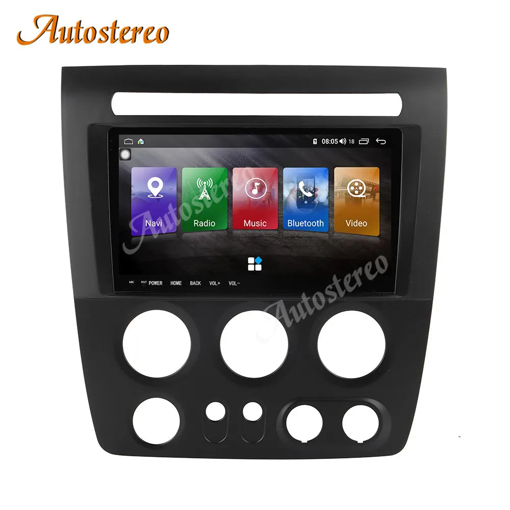 Carplay Android 14 Car Multimedia Player For Hummer H3 2005-2010 Car GPS Navigation Head U