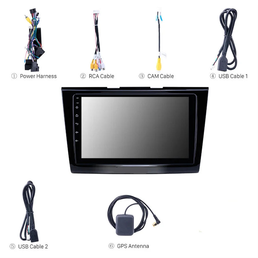 9" Car GPS Radio Android 10 H1+16G for 2015-2018 Ford Taurus