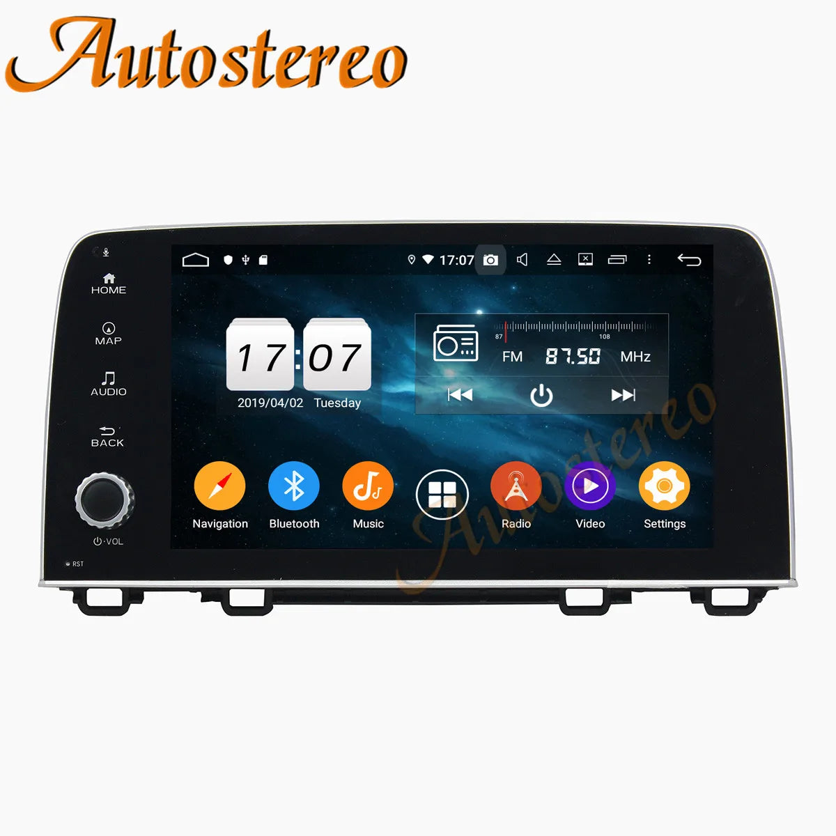 Carplay For Honda CRV CR-V 2017 2018 2019 2020 2021 Android 14 Car GPS Navigation Car Mult