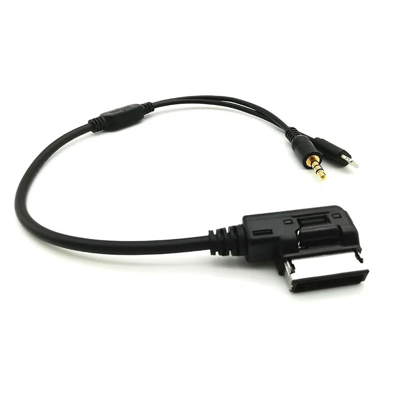 Car AUX Cable 8Pin Music Interface Cable Cord For iPhone for Mercedes-Benz
