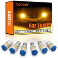 LED Interior Light Kit for Lexus CT200h HS250h GX GX460 GX470 No Hyper Flash Error Auto LED Front Rear Turn Signal Li...