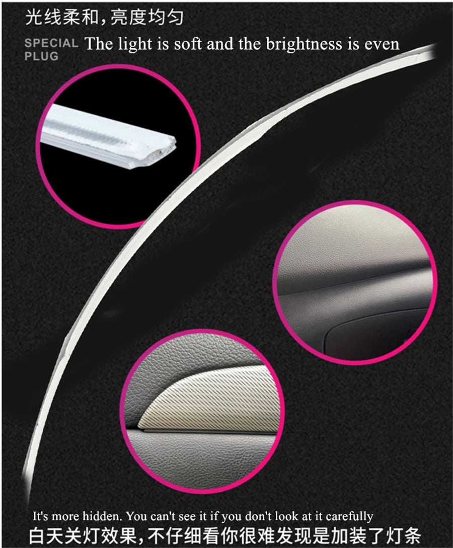 64Colors - Ambient Light - App Control - Car Interior Lighting