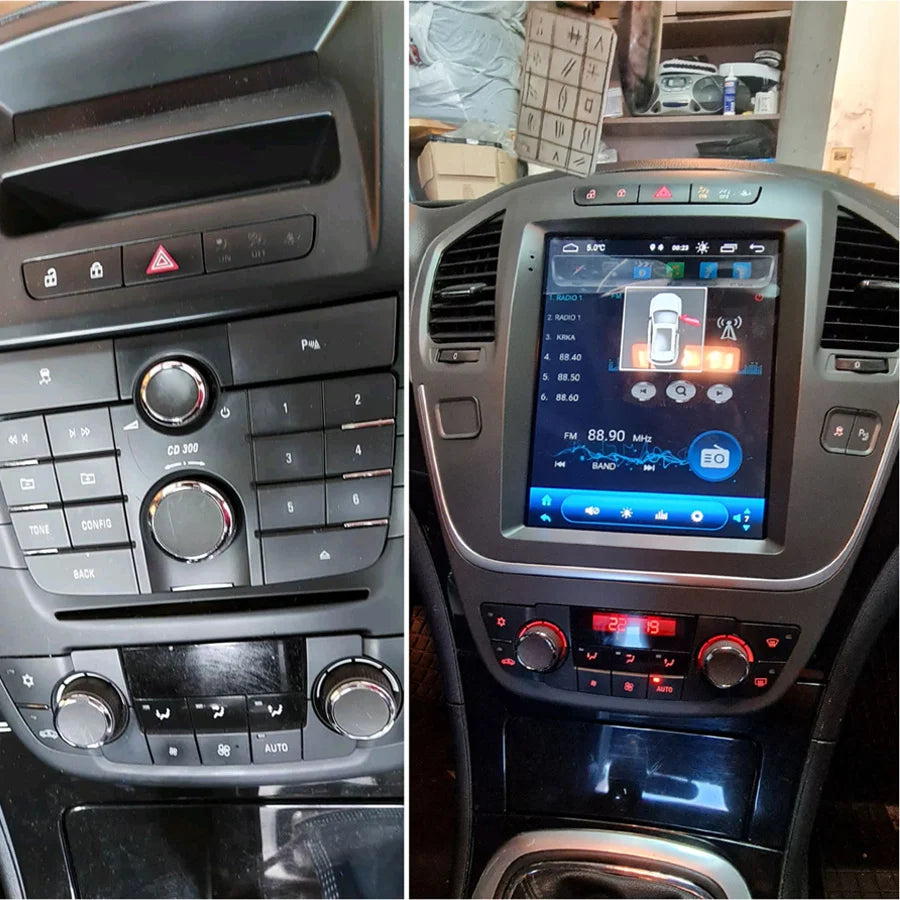 Vertical Screen 32GB Android Car Multimedia Video Player For Opel Insignia Car Stereo GPS