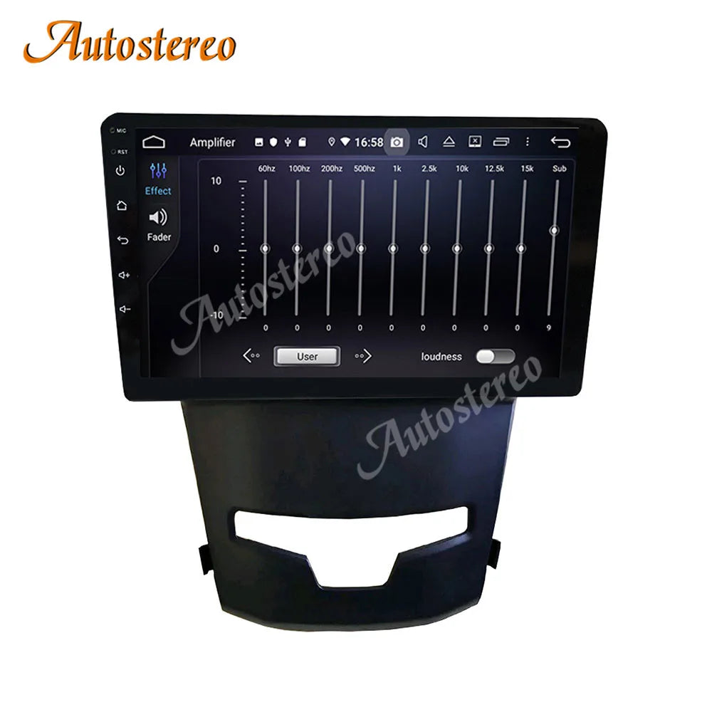 For SsangYong Korando 2010+ Android 13 Car DVD Player Multimedia GPS Navigation Auto Radio