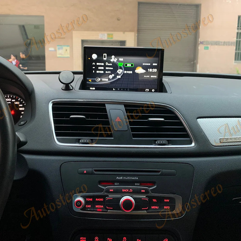 Android 14 Carplay For Audi Q3 2012-2019 Car Radio Car GPS Navigation Radio Tape Multimedi