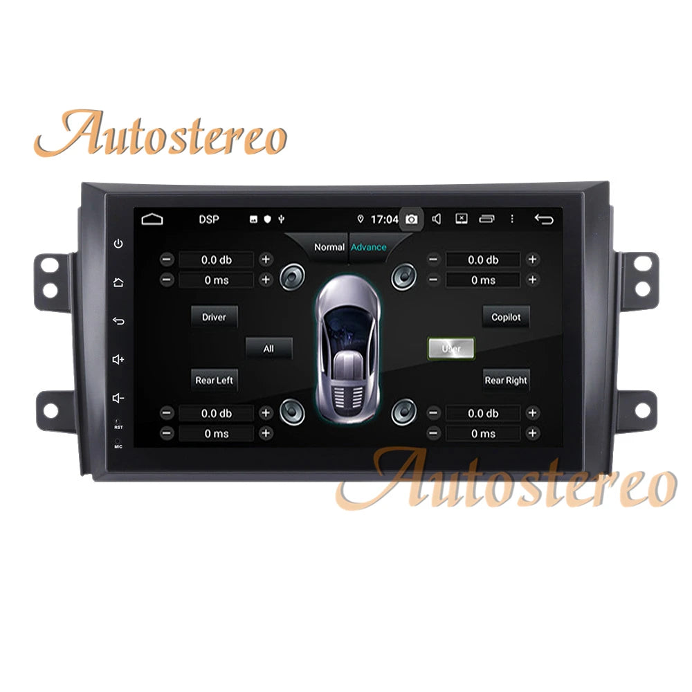 Auto Stereo Android 13 Car GPS Navigation for SUZUKI SX4 2006-2012 Head Unit Multimedia Pl