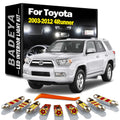 15-Piece LED Interior Light Kit for Toyota 2003-2008 - Canbus Error-Free Interior Bulbs