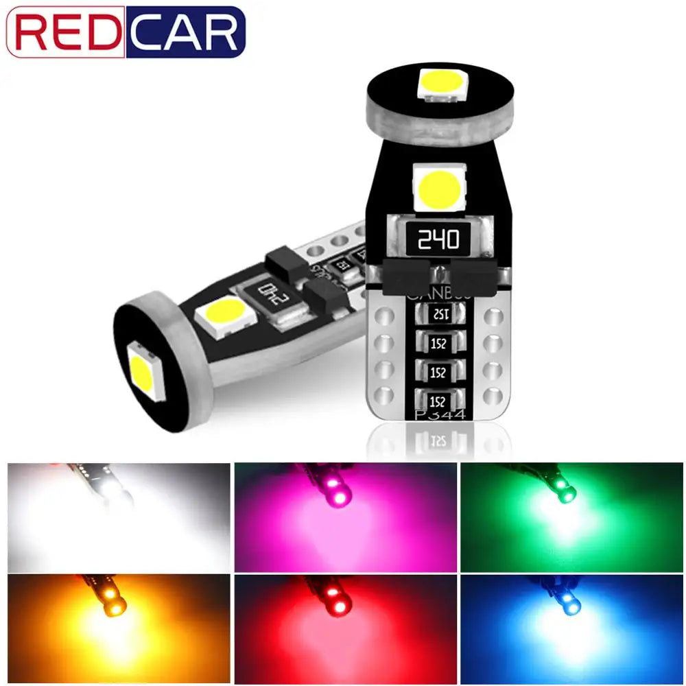 T10 W5W Led Bulbs Canbus Error Free Auto Interior Dome Reading Light WY5W 501 168 192 LED