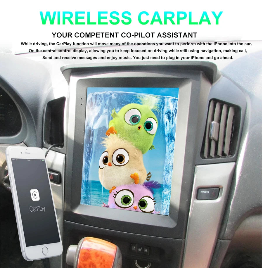 9.7inch Car Radio Android Screen For Lexus RX 300 RX330 Toyota Harrier 1998-2003 AutoStere