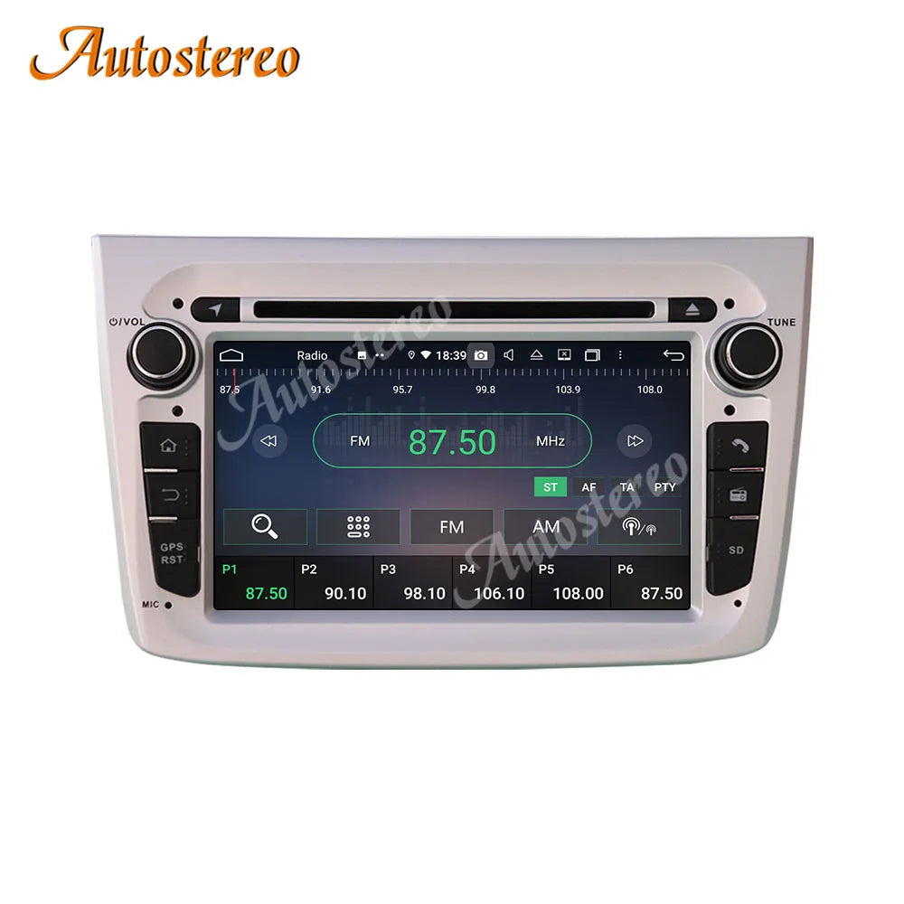 4G SIM Carplay For Alfa Romeo 147 GT Android 13 Auto Stereo Multimedia Player Head Unit Ca