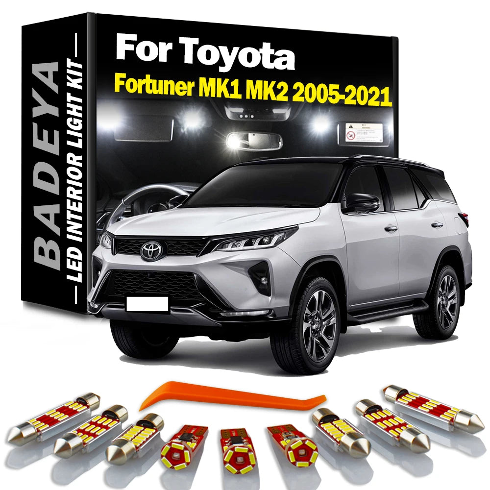 LED Interior Light Kit for Toyota MK1 MK2 2005-2014 - Canbus Error-Free Interior Bulbs