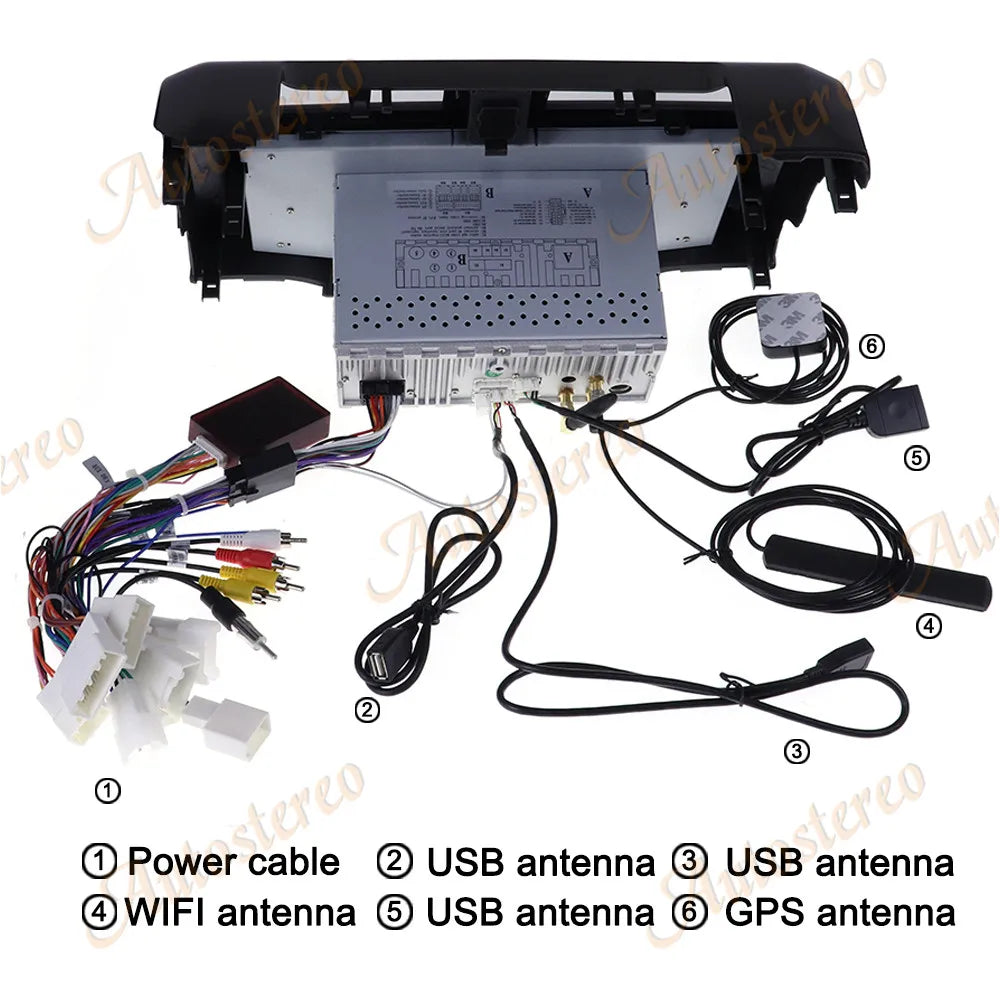 Carplay Android 14 For Toyota 4runner 2009-2022 Car DVD Player GPS Navigation Multimedia P
