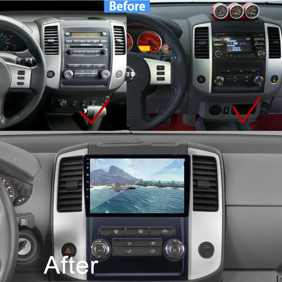 Android 10 Car Radio GPS MP5 9" Touchscreen For Nissan Frontier Xterra 2009-2012