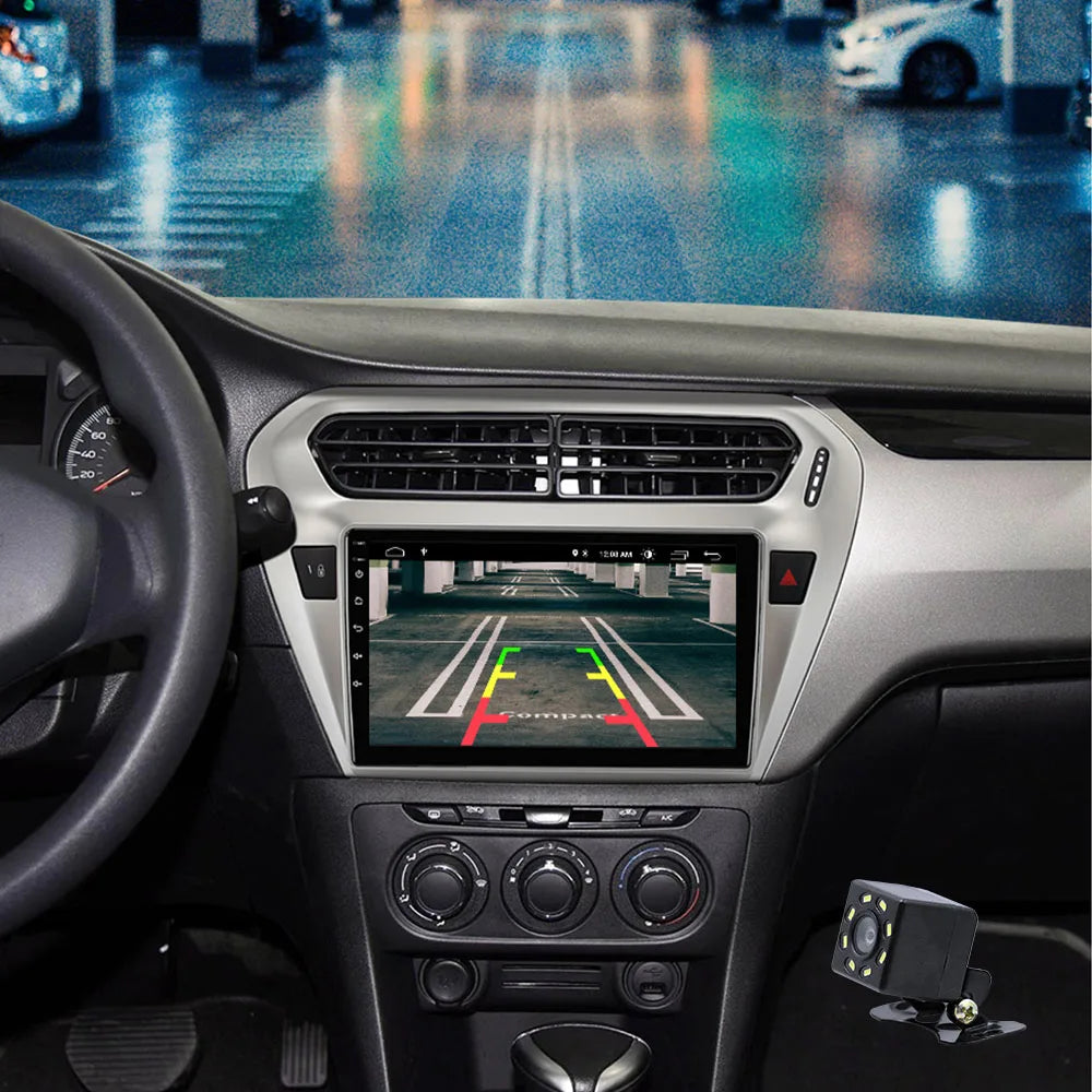 RAM 4G+ROM 64G Android 10 Car Video Multimedia Player GPS Navigation for Peugeot 301 Citro