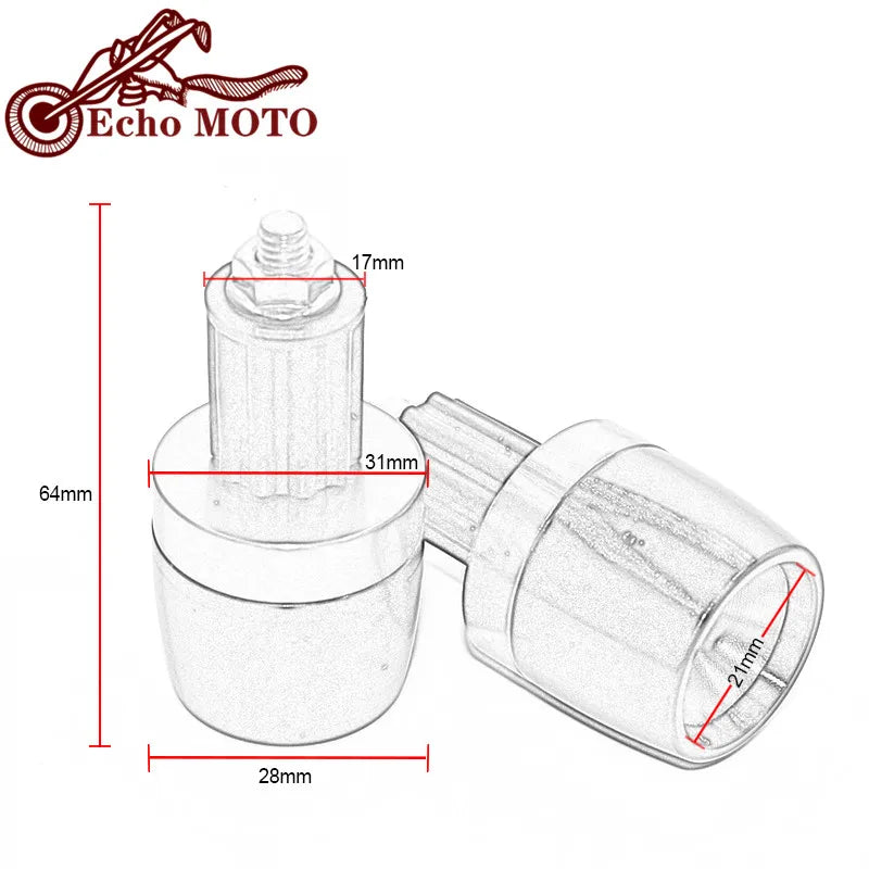 For Honda VTR1000F/FIRESTORM VTR 1000 F 1998-2005 CNC Logo Plugs Motorcycle 7/8' for Honda 1998-2005 - Automotive LED Li