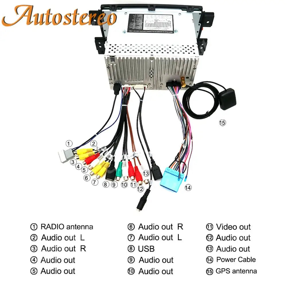 Android13 Car DVD Player GPS Navigation Stereo For Suzuki Grand Vitara 2005-2012 Head Unit