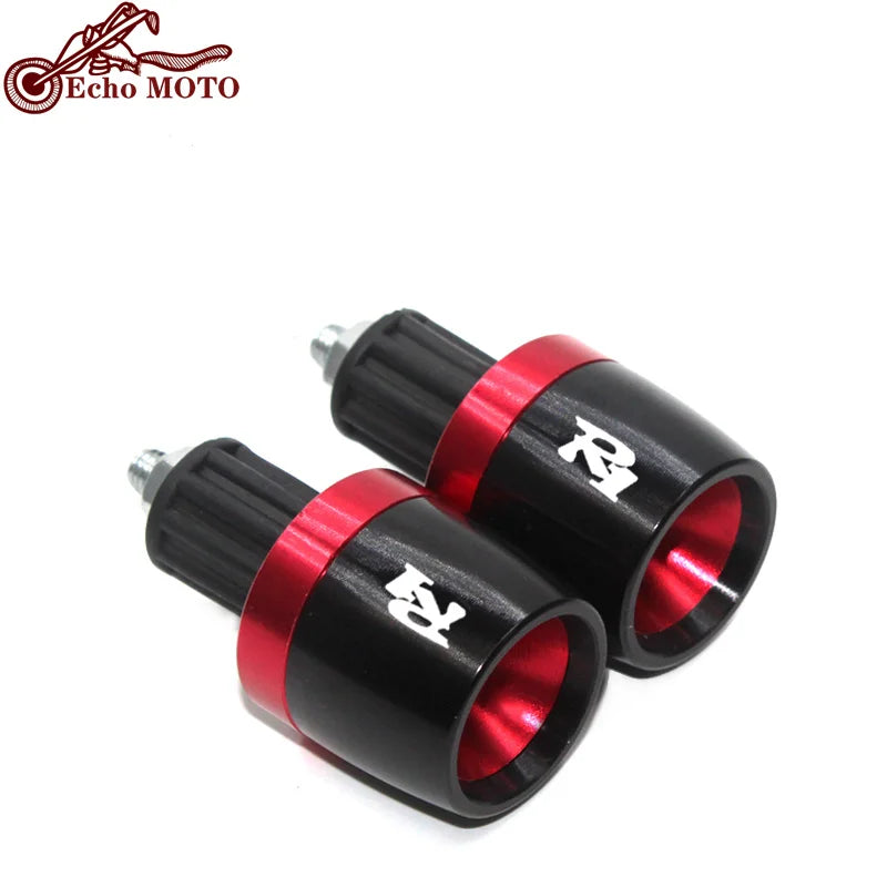 7/8'' 22mm For YAMAHA YZF-R1 YZFR1 YZF R1 2004-2014 CNC Alumiunm Plugs Motorcycle Handlebar Moto - Automotive LED Light