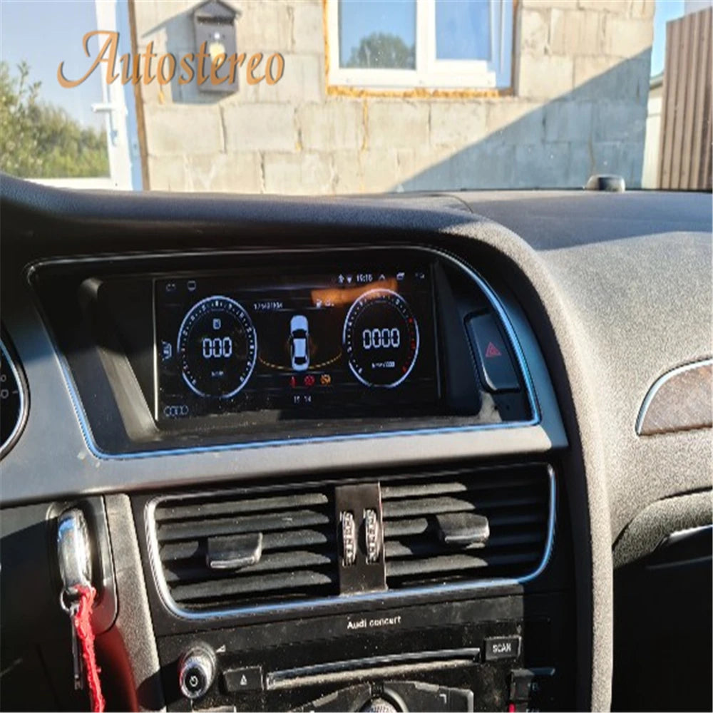 Android 14 Carplay For Audi A4 A5 2009-2015 Auto Stereo 8.8" System Car GPS Navigation Car