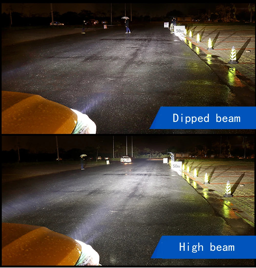 2Pcs 20000LM H7 H4 H8 H11 LED Headlight 9005 HB3 9006 HB4 CSP LED Headlamp Bulb 120W Turbo Auto Lamp 6000K 12V