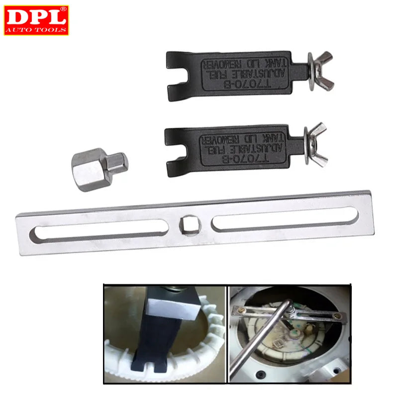 Good Quality Fuel Pump Lid Tank Cover Remover Spanner Wrench Tool For Mercedes-Benz/BMW/Audi/VW - Automotive LED Light