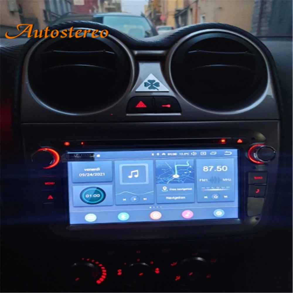 Android 14 4G Carplay For For Alfa Romeo Mito 2008-2016 Car DVD Player Multimedia Player H