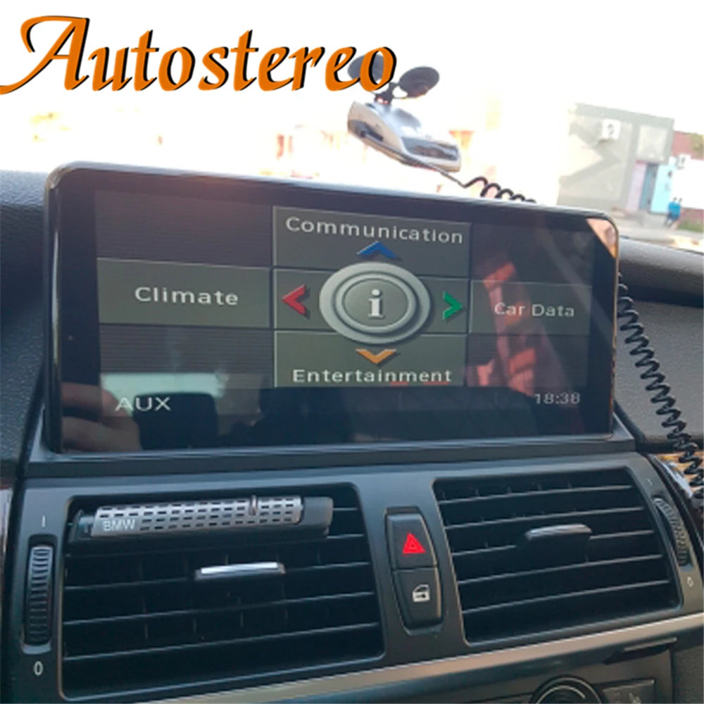 Android 14 Carplay For BMW X5 E70 For BMW X6 E71 2007-2013 Car GPS Navigation Multimedia M
