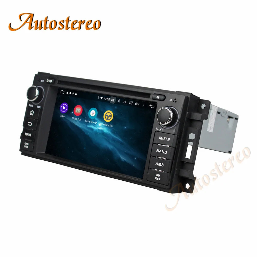 DSP Android 13 Carplay Car DVD Player Multimedia Player GPS Navigation For Jeep Sebring 30