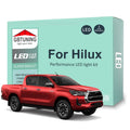 8-Piece LED Interior Light Kit for Toyota Hilux AN120 AN130 - Canbus Error-Free Bulbs | AUTOKITSHOP