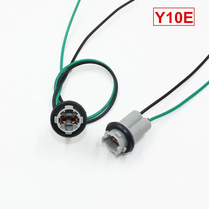 10-90pc LED Bulb Socket T10 LED W5W 194 Lamp Base Socket Cable Wire Harness Relay for Turn