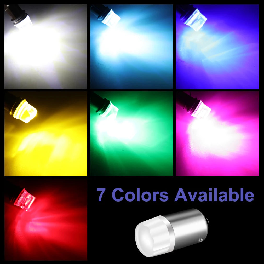 2-Piece LED Interior Light Kit for BA9S T4W T3W - Canbus Error-Free Interior Bulbs