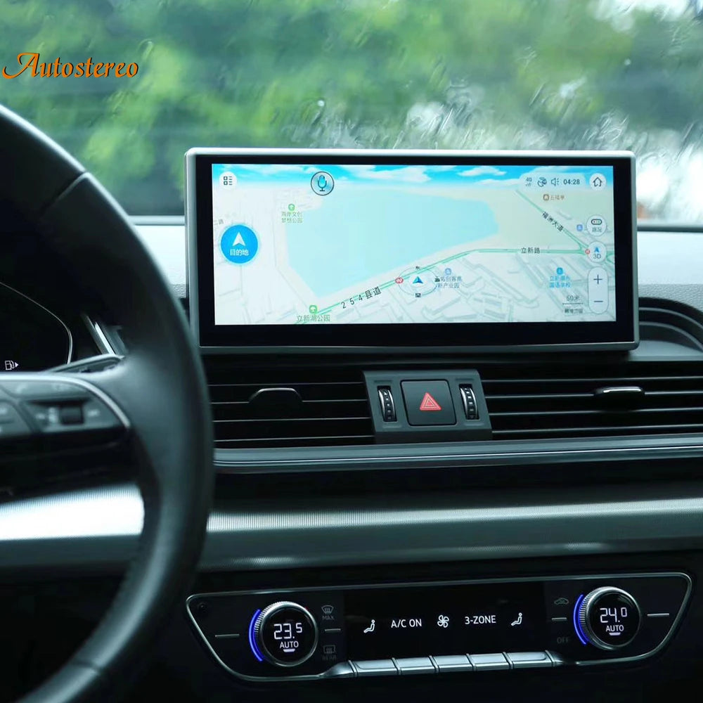 Android 13 Qualcomm 4G SIM LTE 10.25" For Audi Q5 2016-2021 Car GPS Navigation Multimedia