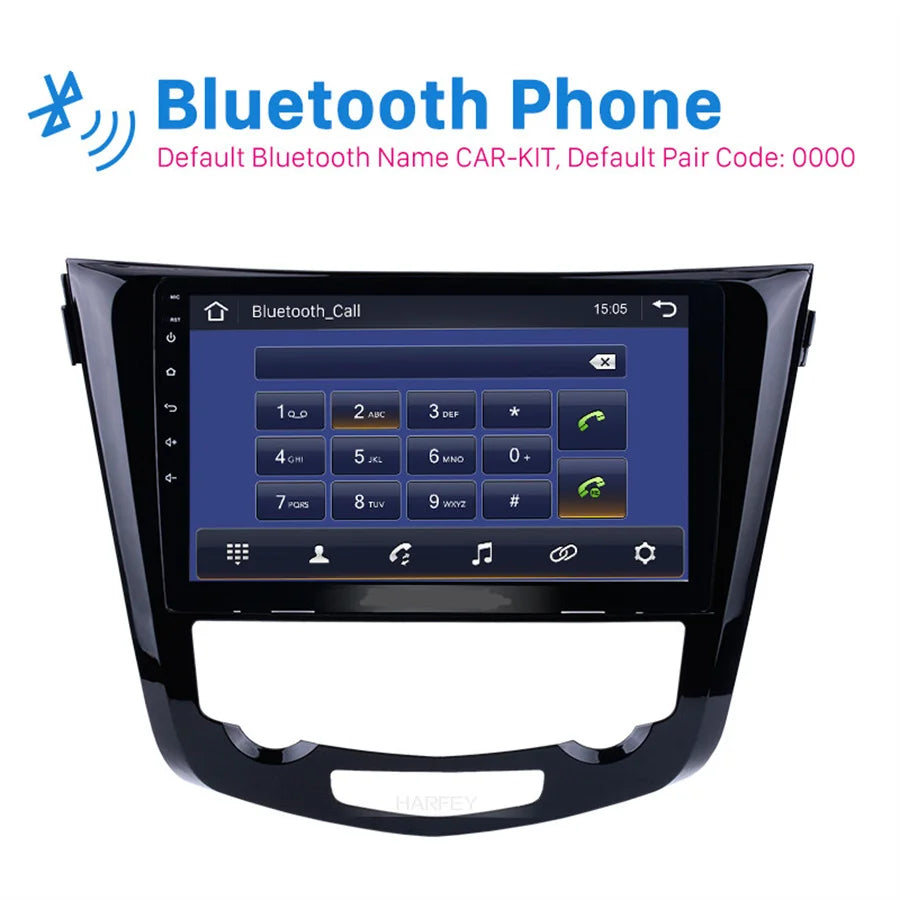 Car Stereo Radio Head Unit 10.1'' Android 10 GPS for Nissan QashQai X-Trail 2013-16