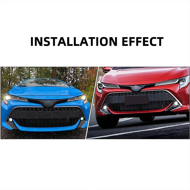 Led DRL Daytime Running Lamp Fog Light for Toyota Corolla Hatchback 2019 2020 2021 4 Doors | AUTOKITSHOP