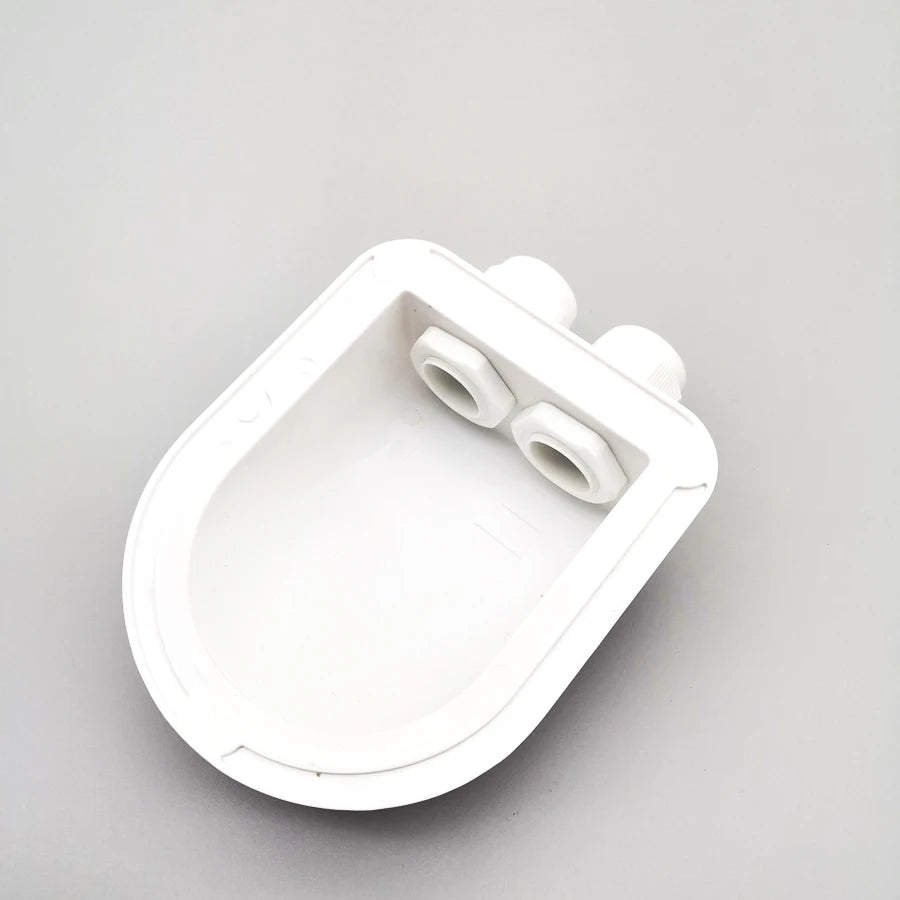 Roof Double Hole Cable Wire Entry Box Solar Panel for Motorhome Camper Boat RV