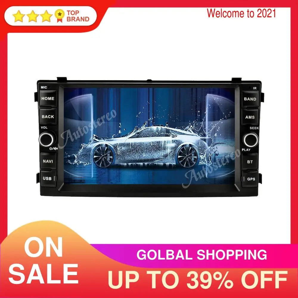 Android 14 Carplay For KIA Ceed 2004-2008 Car GPS Navigation Multimedia Player Auto Stereo