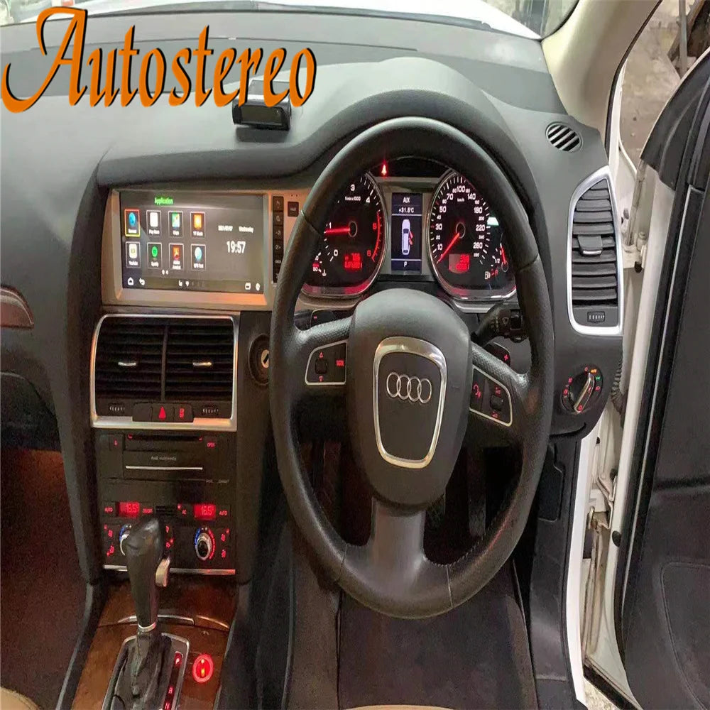 10.25 Auto Stereo RHD For Audi Q7 2005-2015 2G 3G Android 13 Carplay Car GPS Navigation Mu