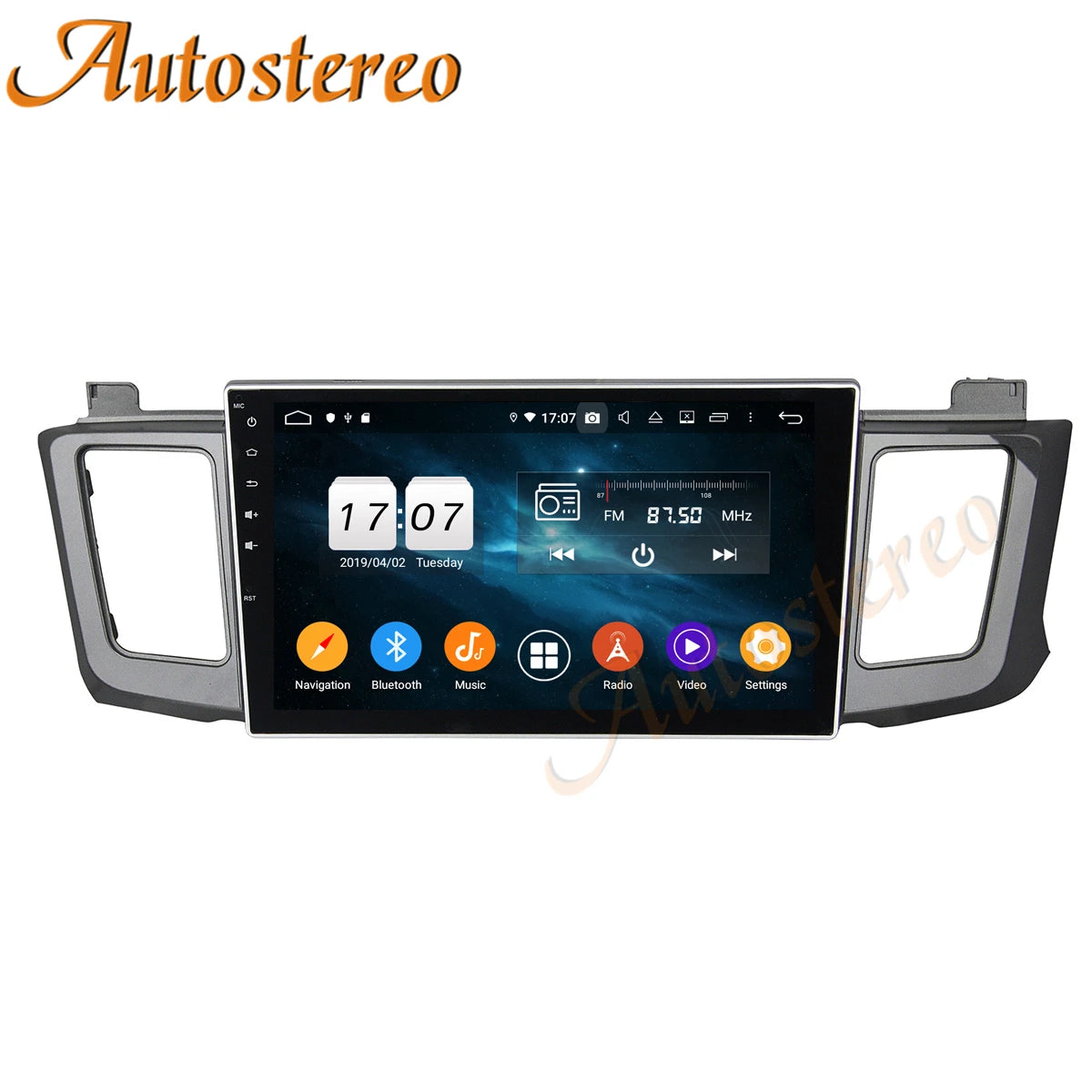 For Toyota RAV4 2012 2013 14-2018 Android 14 Carplay Car GPS Navigation Car Multimedia Pla