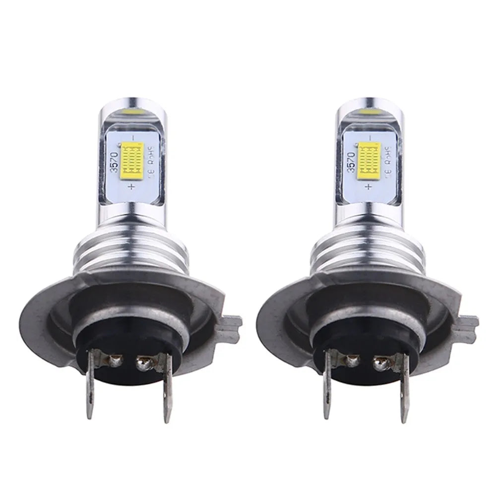 2Pcs H7 LED Headlight Bulbs SH1 H3 H11 H4 H6 20000LM 12V 6000K Auto LED Headlamp IP68 Conversion Hi/Lo Beam Kit Driving Light