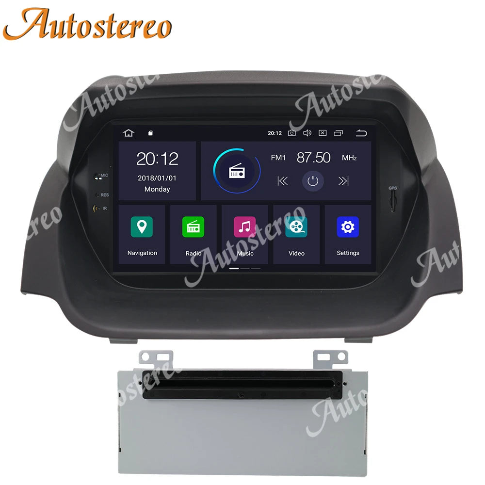 Android 14 DSP Car Radio GPS Navigation for Ford Fiesta 2013-2017 Auto Stereo Multimedia P