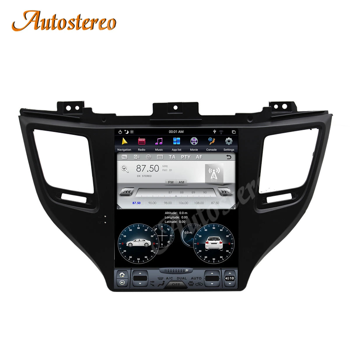 Carplay Android 13 Car Multimedia Player GPS Navigation For Hyundai Tuscon 2015-2019 Car S