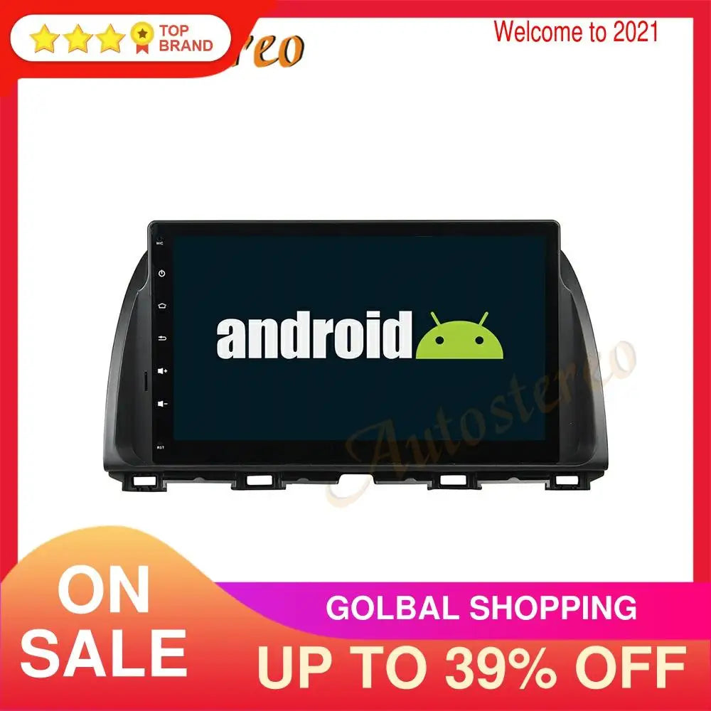 4G Carplay Android 13 Car No DVD Player GPS Navigation For Mazda 6 CX-5 Atenza Car Multime