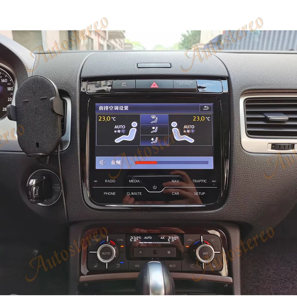For VW TOUAREG Dynaudio 2010-2019 Android 10.0 6+128 Car DVD Player Multimedia Player GPS